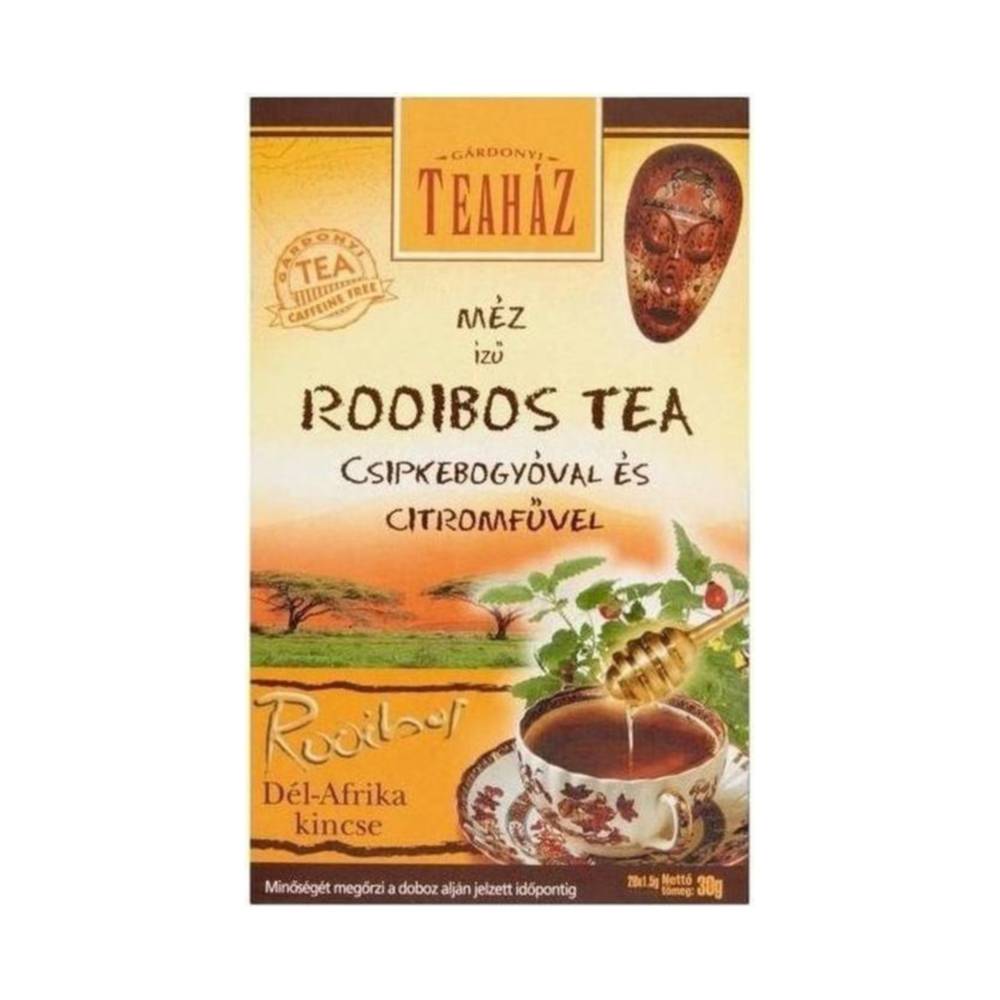 Teaház rooibos tea citromfű-méz 30 g