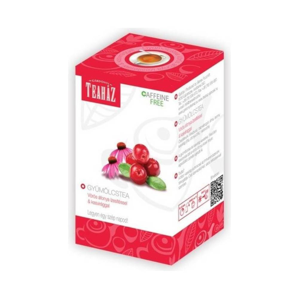 Preiselbeerenteebeutel von Teaház 20x2g 40g