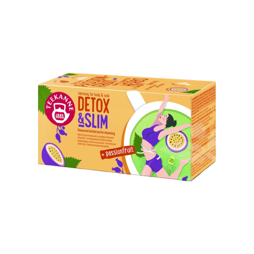 Teekanne detox slim passionfruit tisztító tea 32 g
