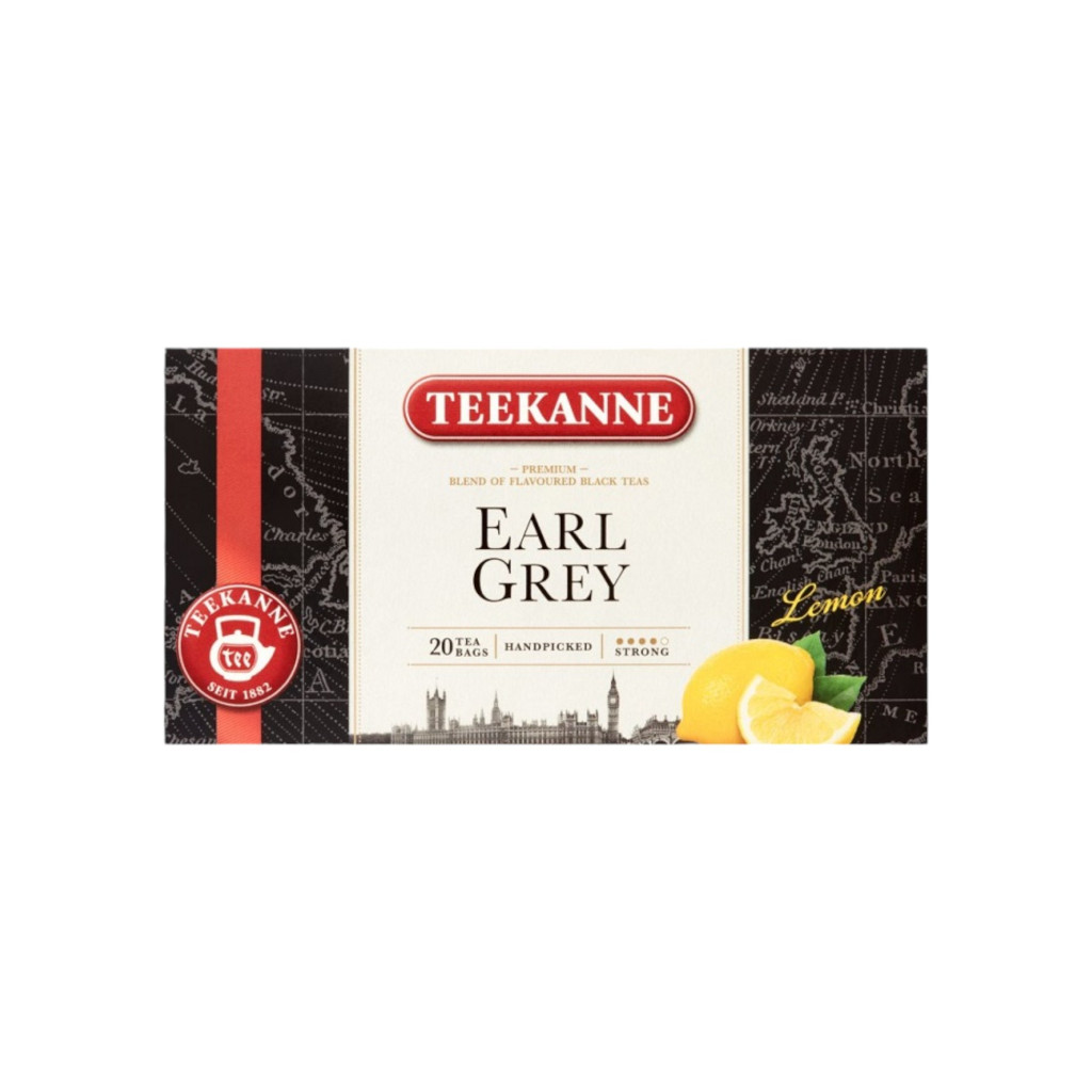 Teekanne fekete tea earl grey lemon 20x1,65g 33 g