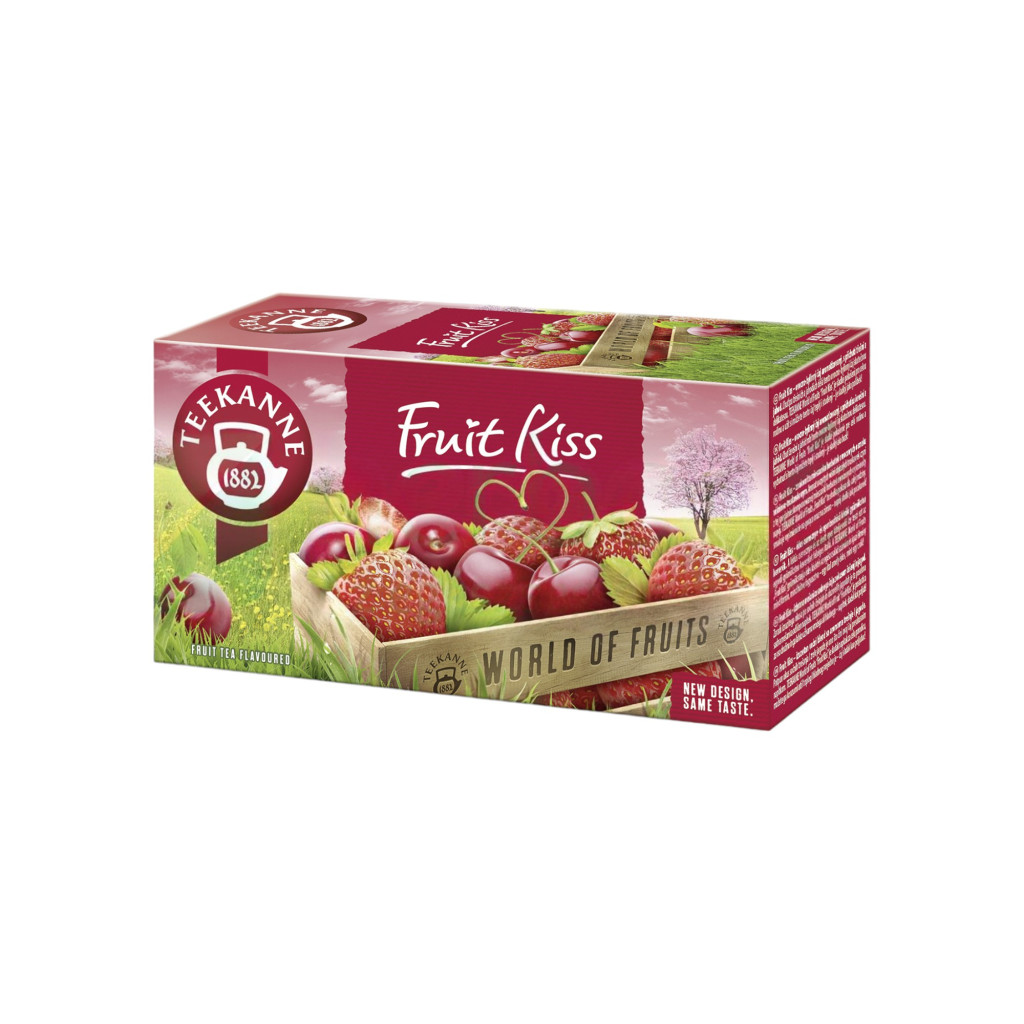 Teekanne fruit kiss eper-cseresznye tea 20x2,5g 50 g