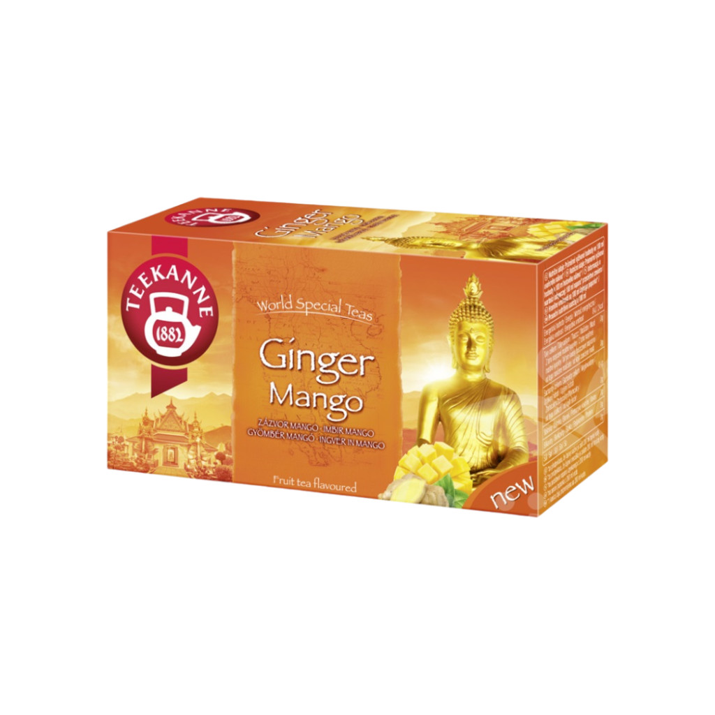 Teekanne ginger mangó ízű gyömbér tea 35 g