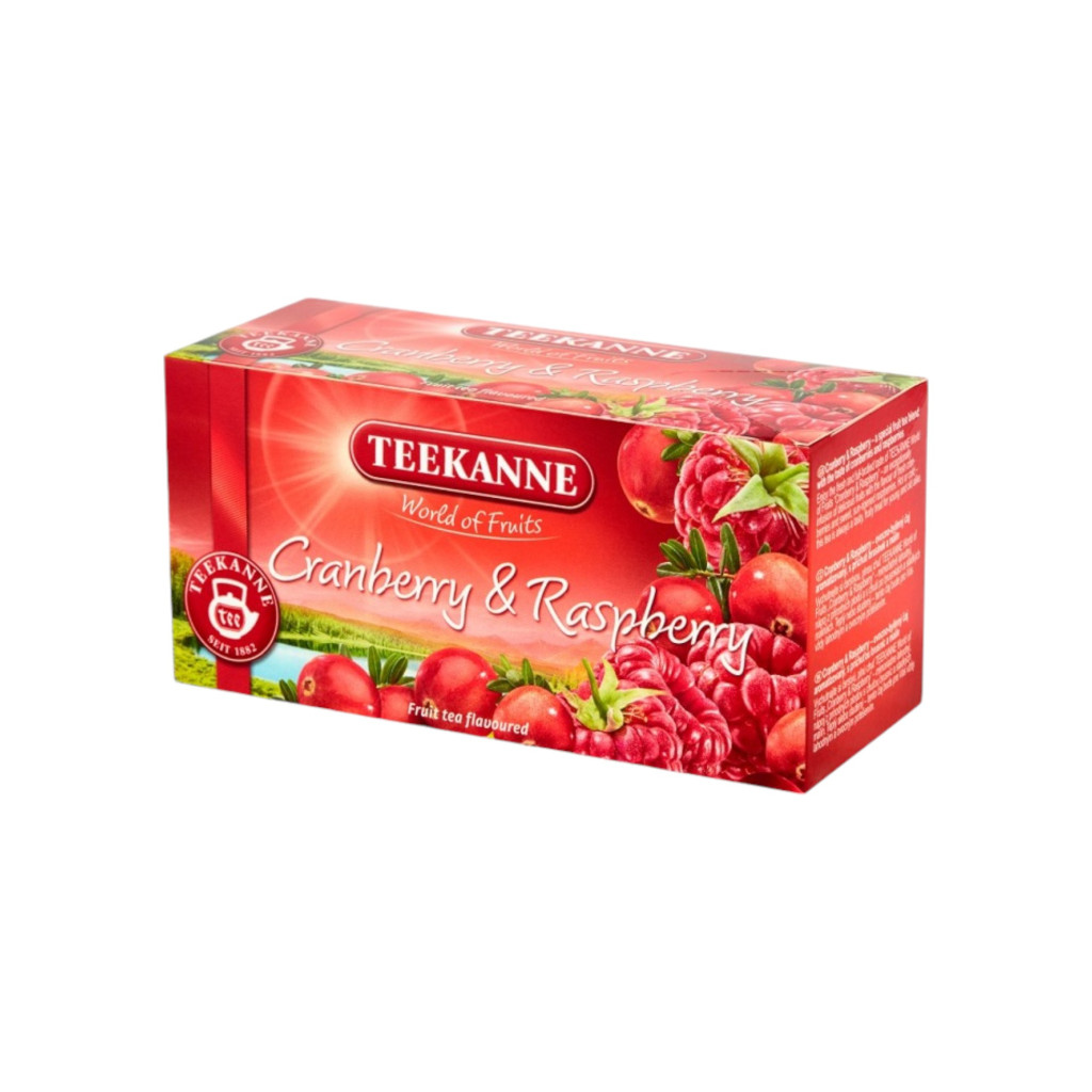 Teekanne red berries vörösáfonya-málna tea 20x2,25g 45 g