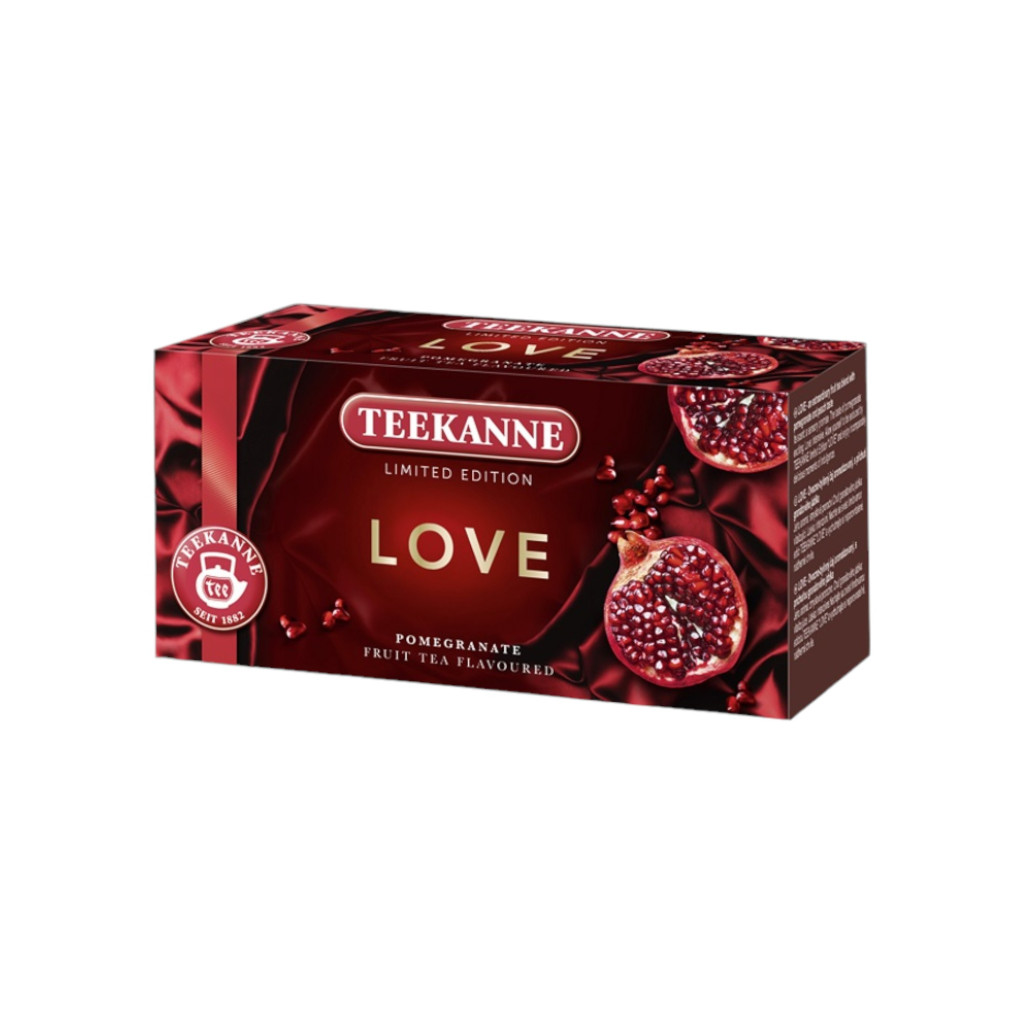 Teekanne world of fruit love gránátalma és őszibarack tea 50 g