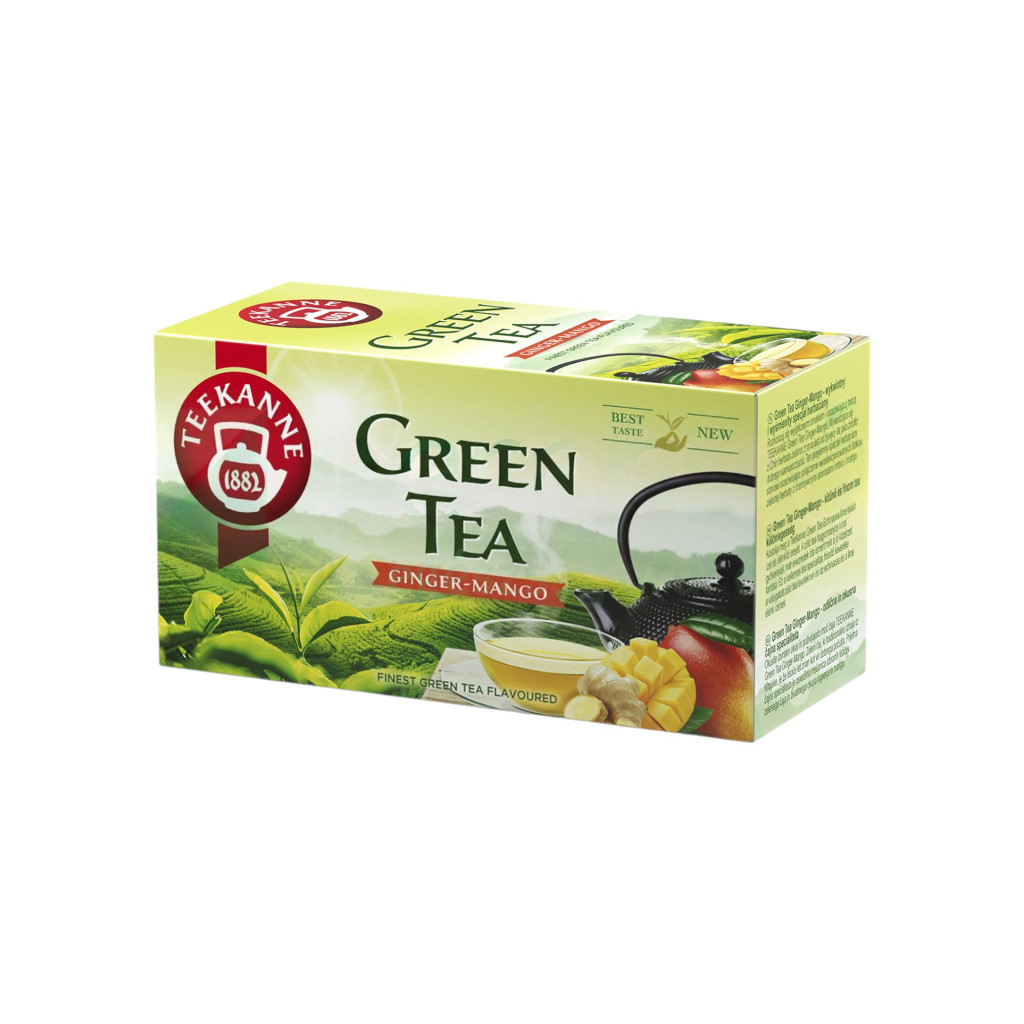 TEEKANNE ZÖLD TEA GYÖMBÉRREL MANGÓVAL 20 db