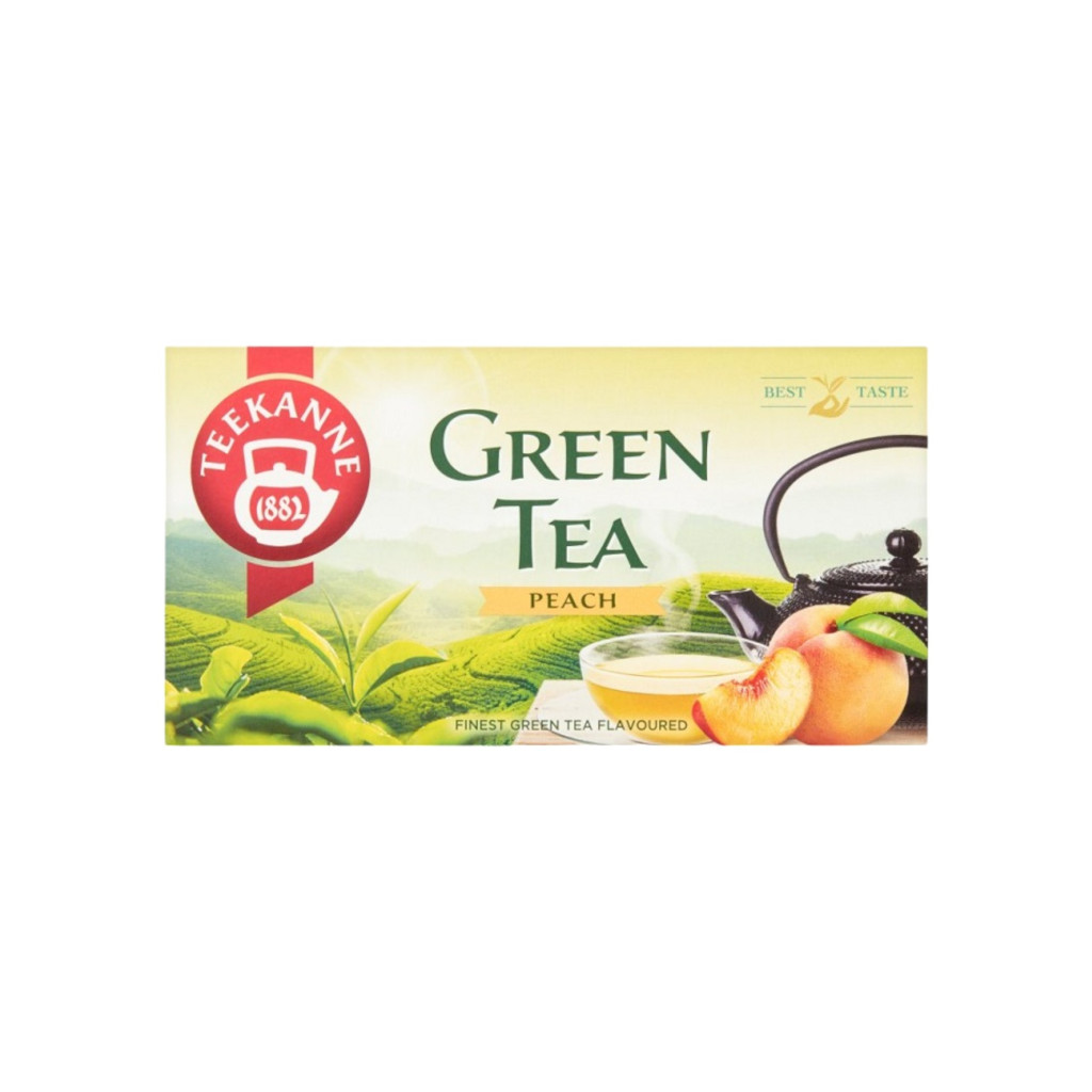Teekanne zöld tea őszibarack 20x1,75g 35 g