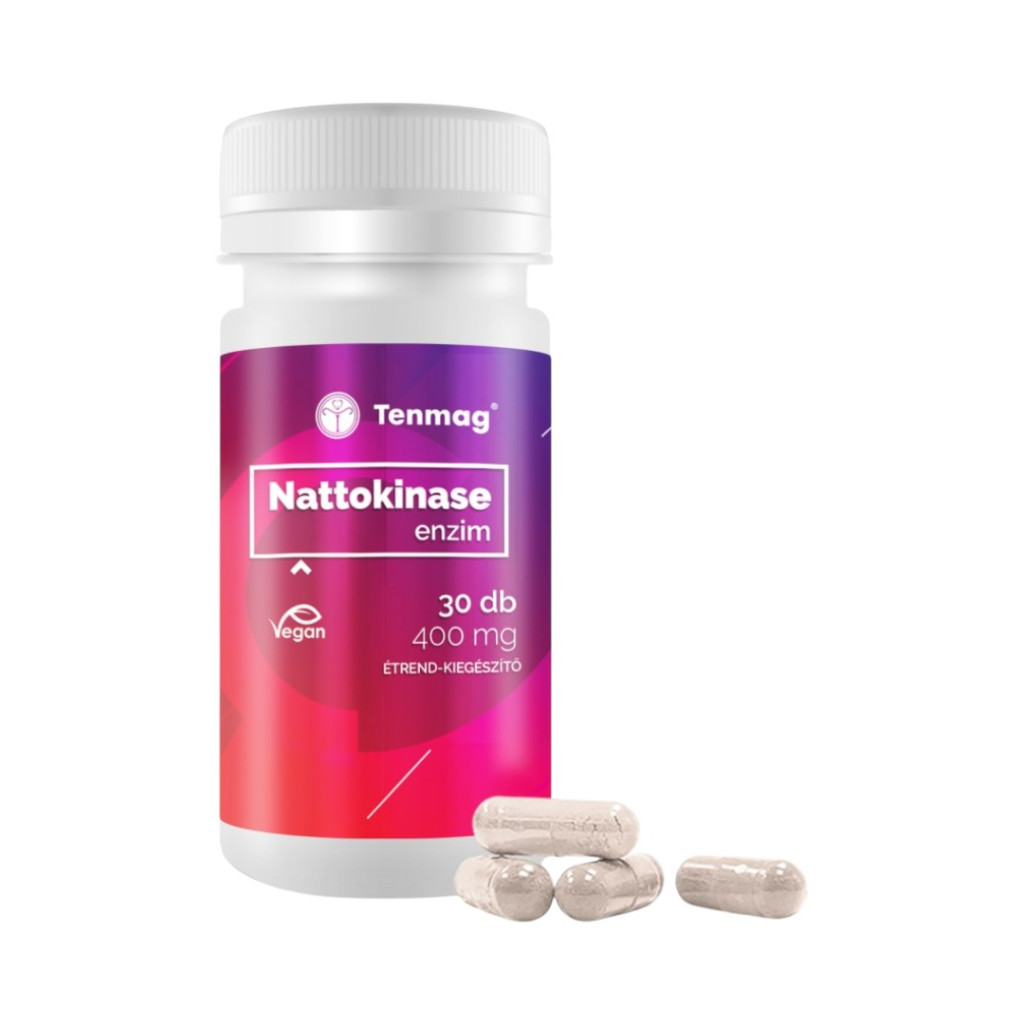 Kapsułki z enzymami Tenmag Nattokinase 20000fu, 30 sztuk