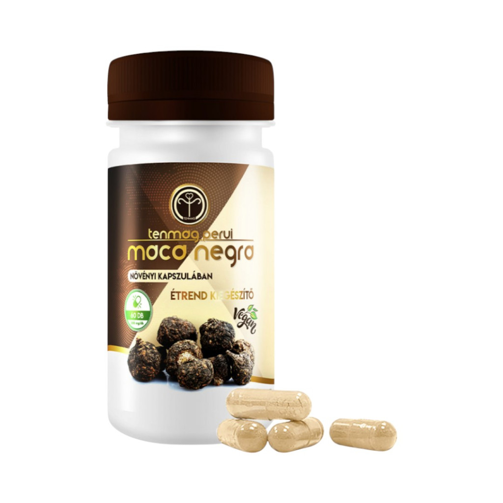 60 capsule de maca neagră peruviană