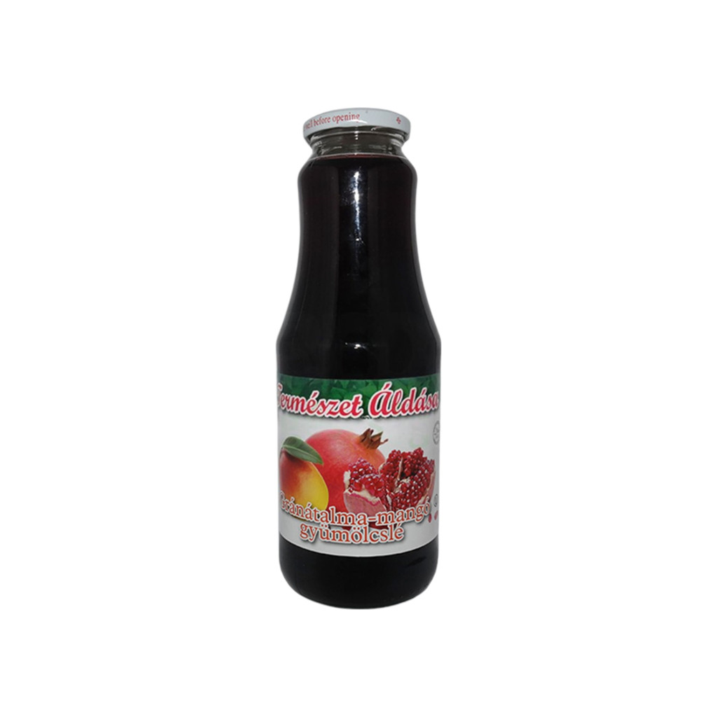 Błogosławieństwo Natury sok z granatu mango 100% sok owocowy 1000 ml