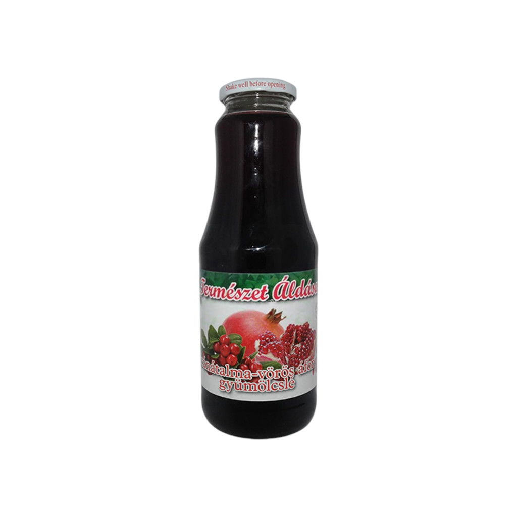 Požehnání přírody granátové jablko borůvka 100% džus 1000 ml