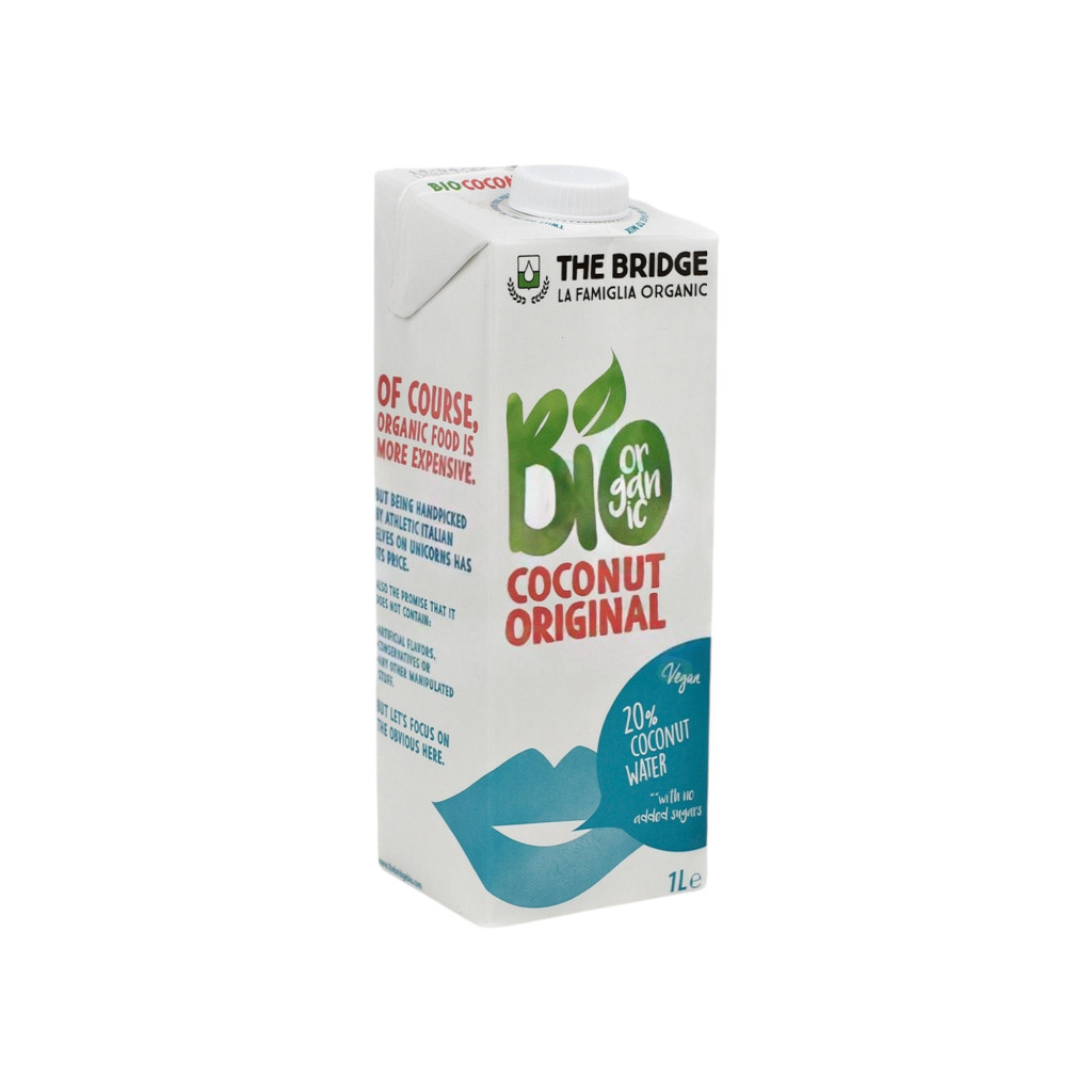 The Bridge bio kókuszital 20% kókuszvízzel 1000 ml