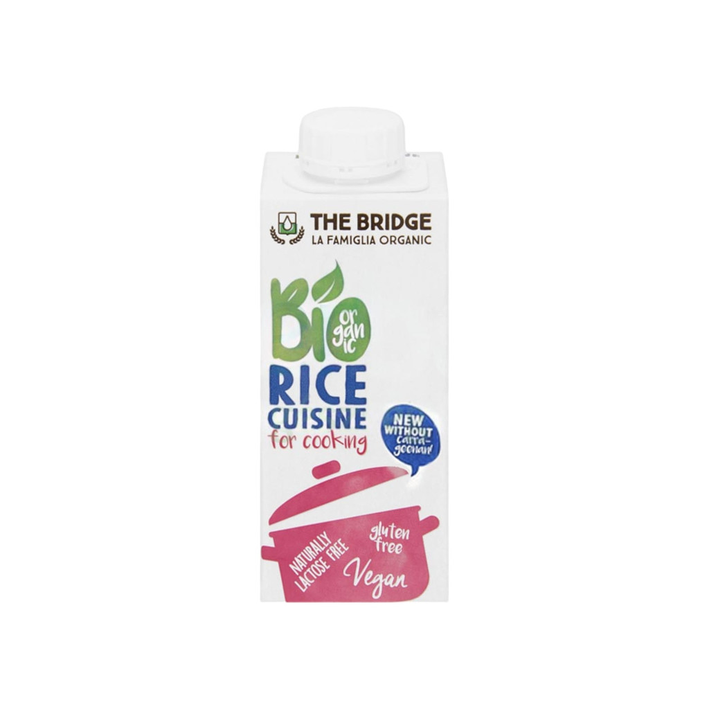 Krem do gotowania ryżu z organicznych ziaren Bigiba, 200 ml