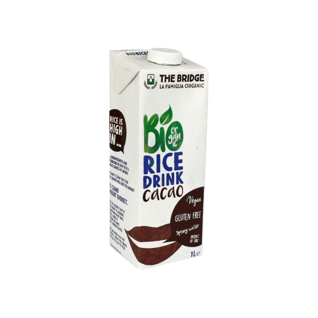 The Bridge organic rice milk with cocoa 1000 ml