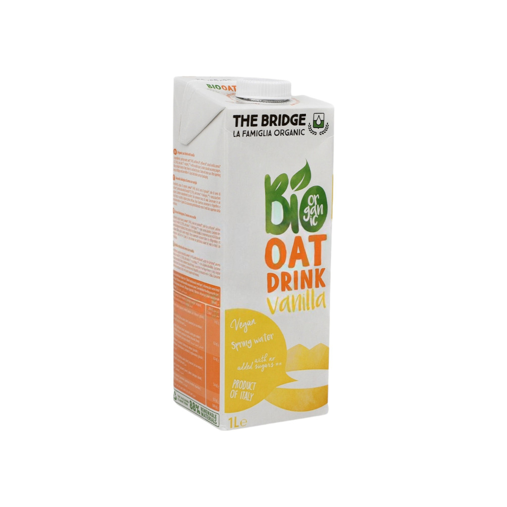 The Bridge bio ovesná vanilková 1000 ml