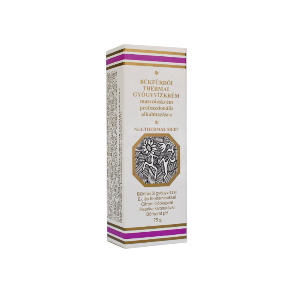 Thermal thermal water cream from Bük Thermal Baths 75 g