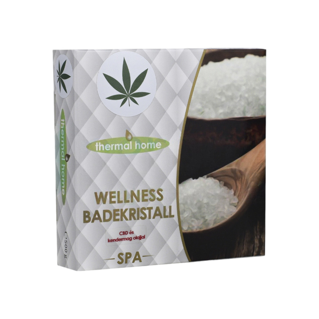 Thermal Home wellness fürdőkristály cbd és kendermagolajjal 500 g