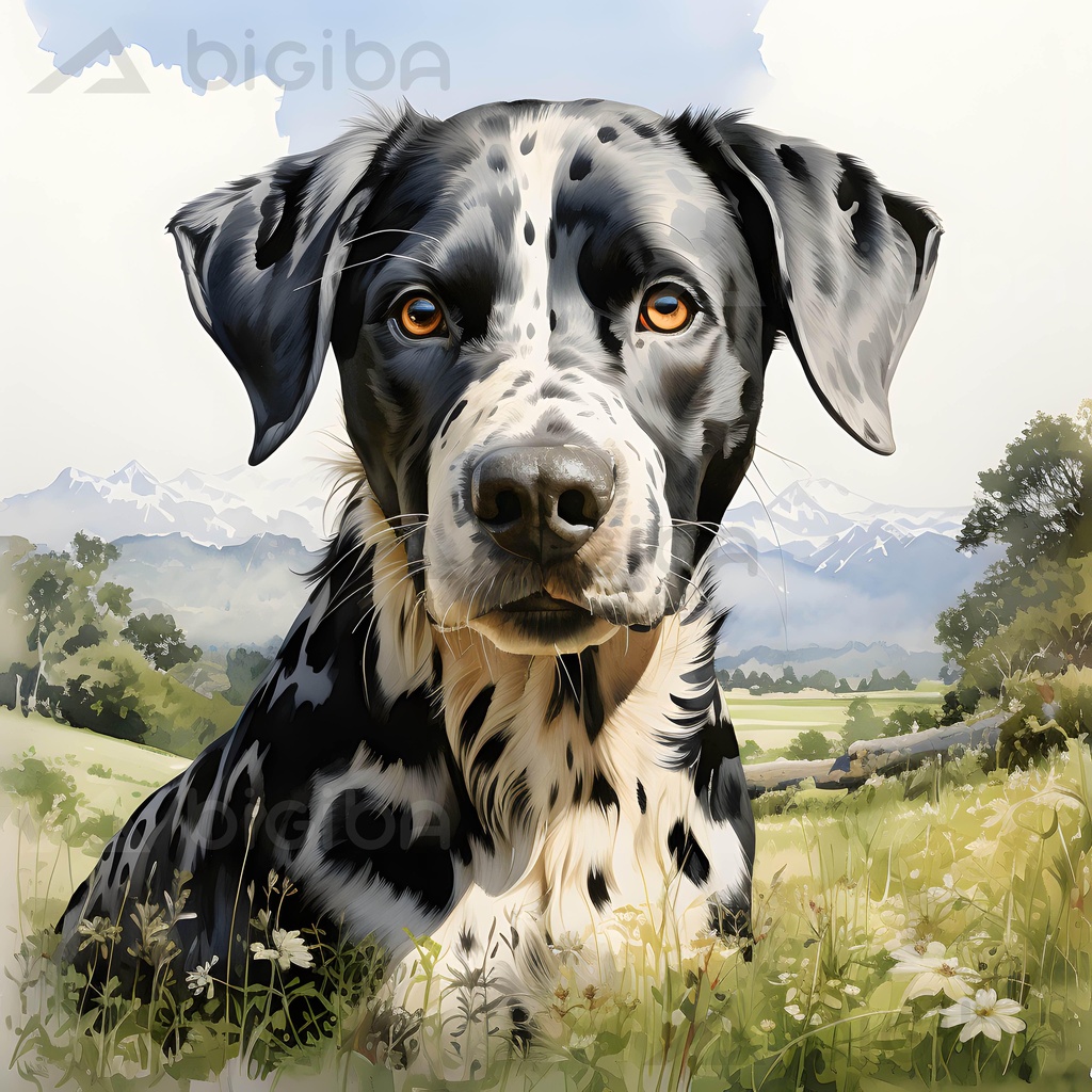 Çayır Çiçekleri Arasında Kaniş Bakış