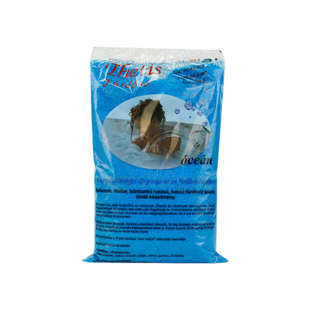 Thetis bath salt in blue sachet 1000 g