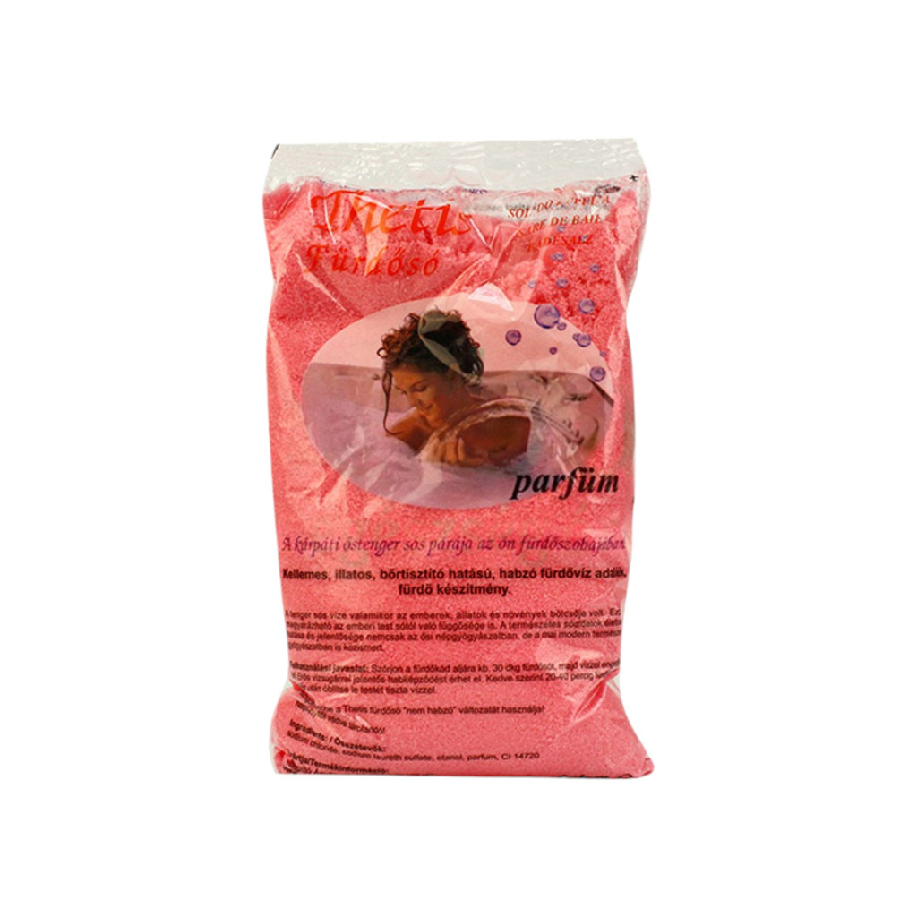Thetis fürdősó tasakos rózsaszín 1000 g