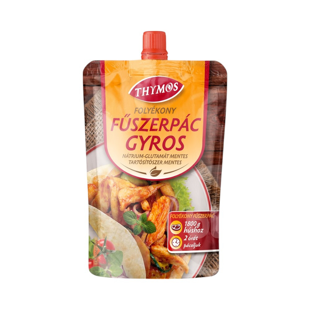 Marinadă lichidă de condimente Thymos Gyros, 90 g