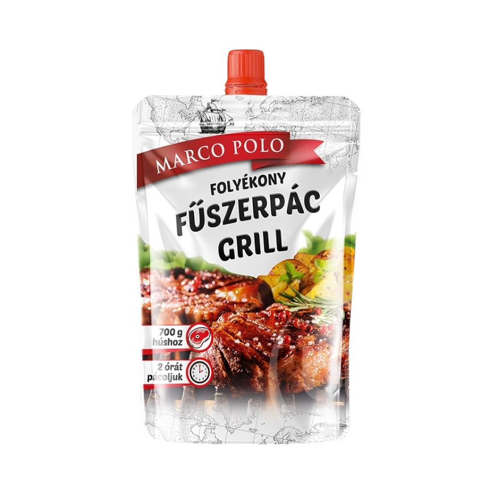 Thymos marco polo folyékony fűszerpác grill visszazárható 90 g