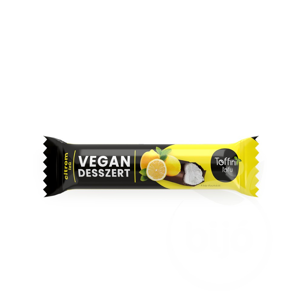 Veganes Dessert Toffini mit Zitronengeschmack, 30 g