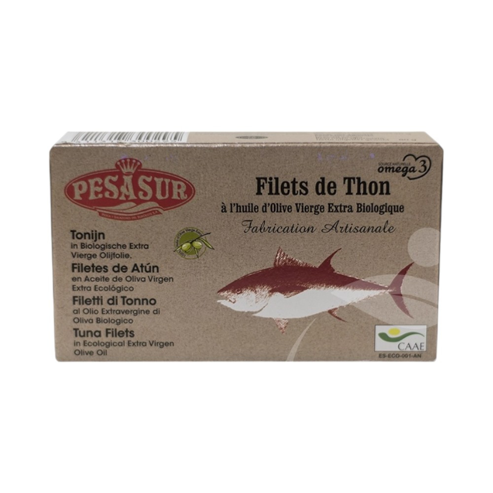 File tuniaka v bio extra panenskom olivovom oleji v konzerve, 120 g