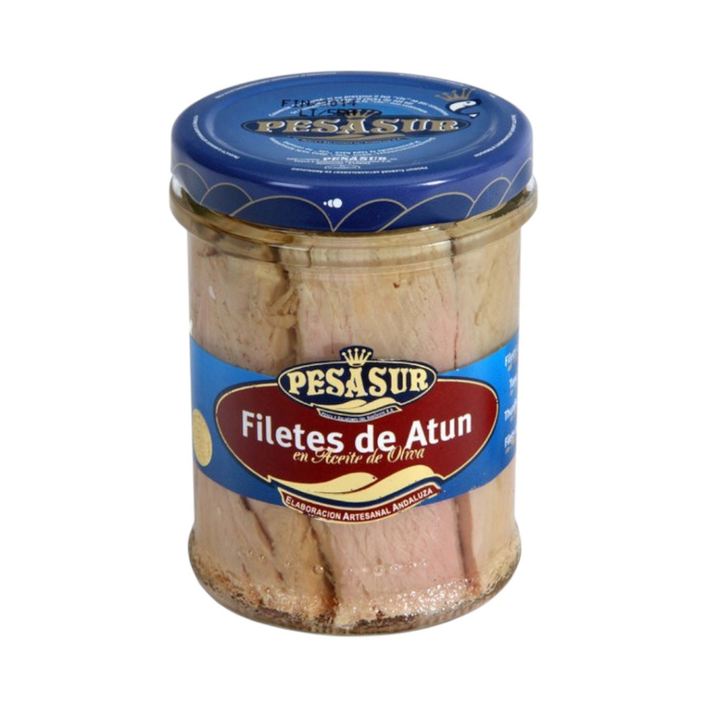 Filet z tuńczyka w oliwie z oliwek w słoiczku 195 g
