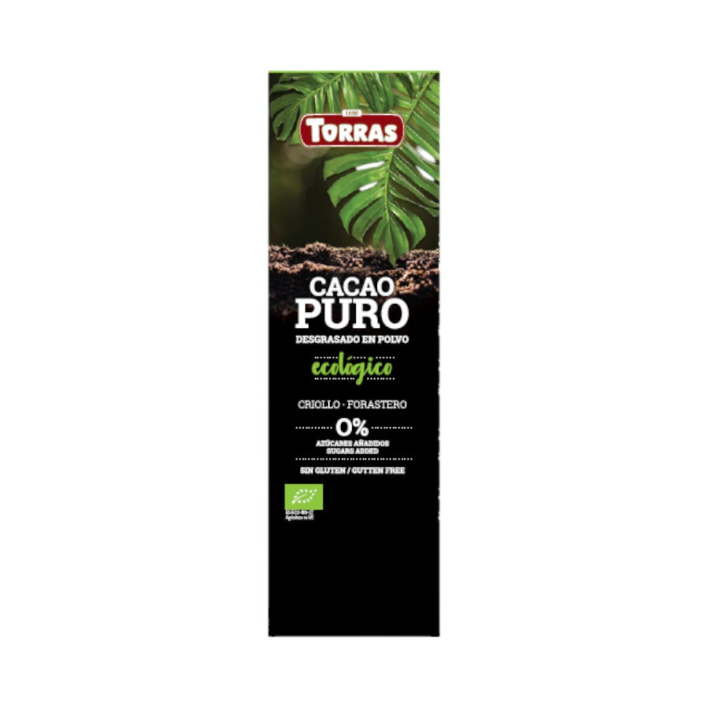 Ekologický kakao prášek bez cukru Torras 150 g