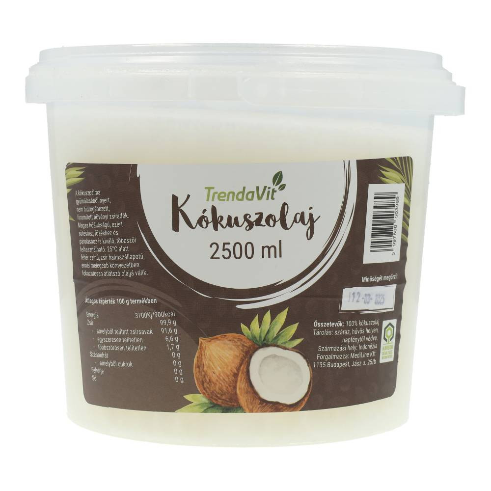 Trendavit Coconut Oil 2500 ml