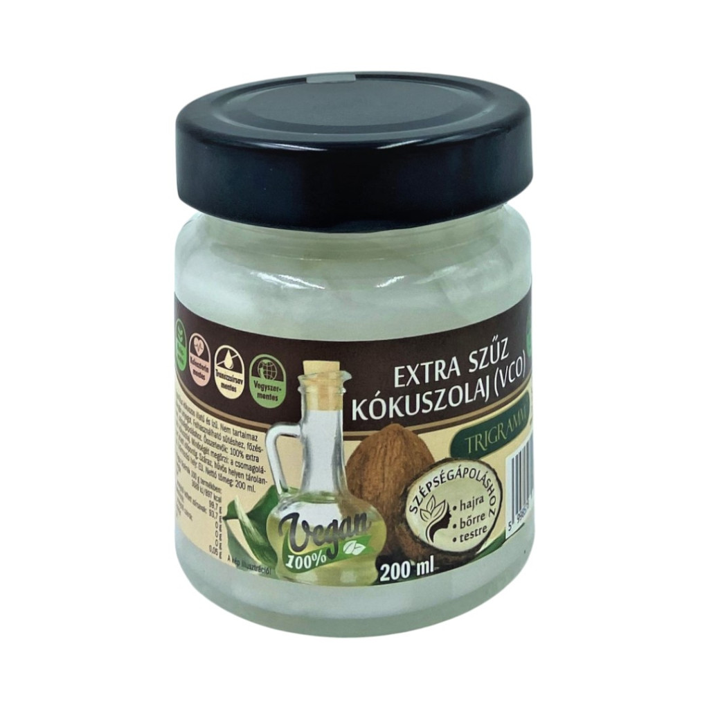 Ulei de cocos extra virgin VCO 200 ml