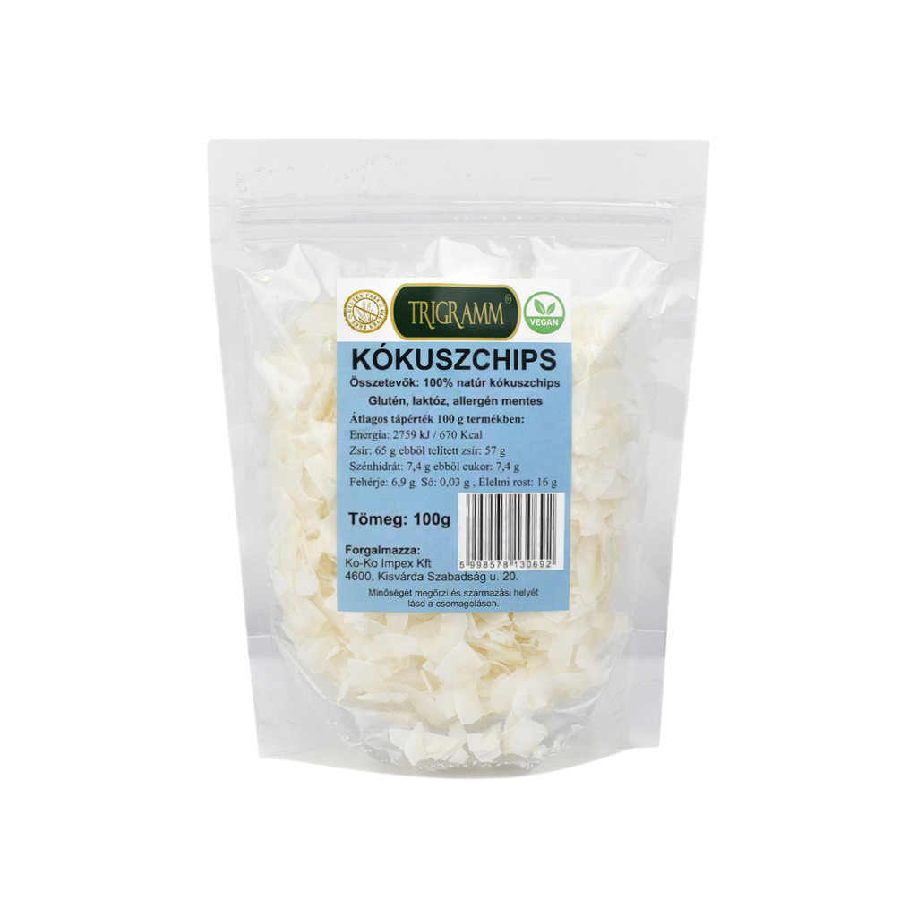 Trigramm kókuszchips 100 g