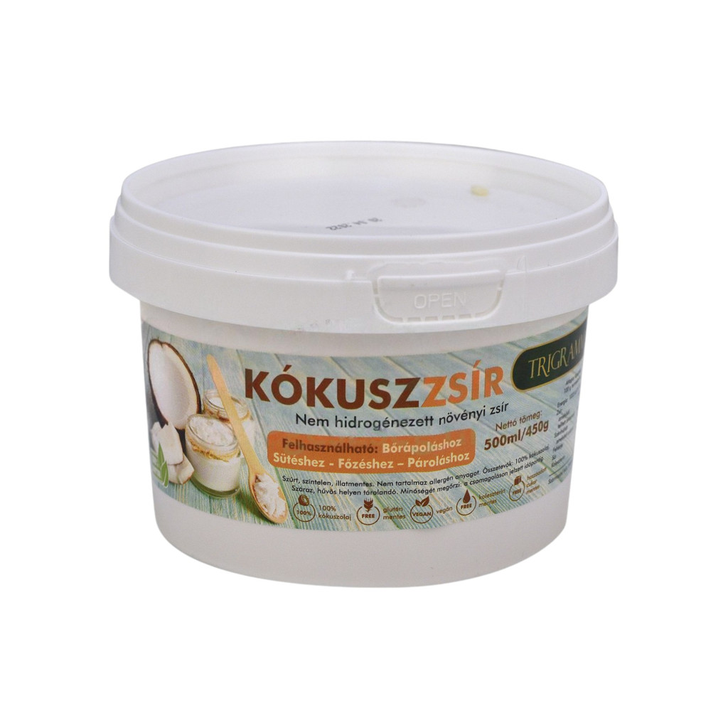 Kokosfett mit Trigramm 500 ml