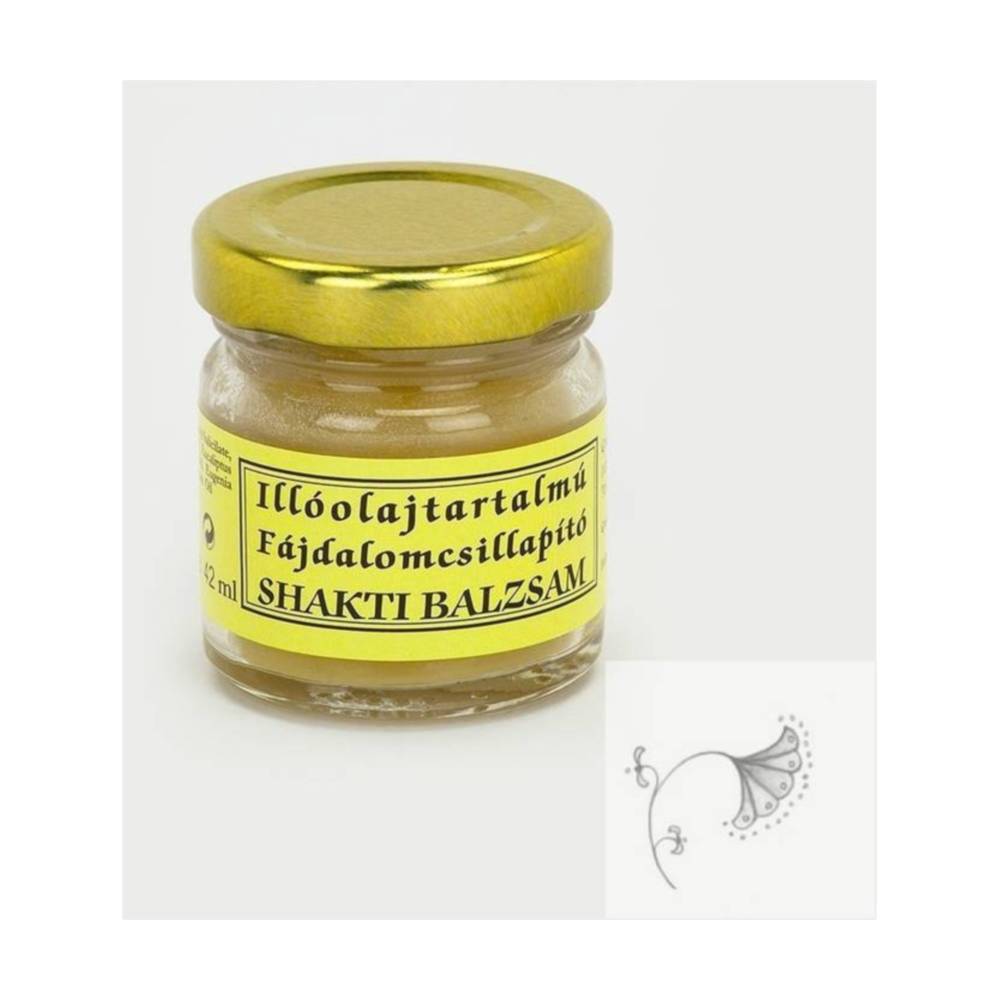 Tulasi Shakti balm in glass container 42 ml