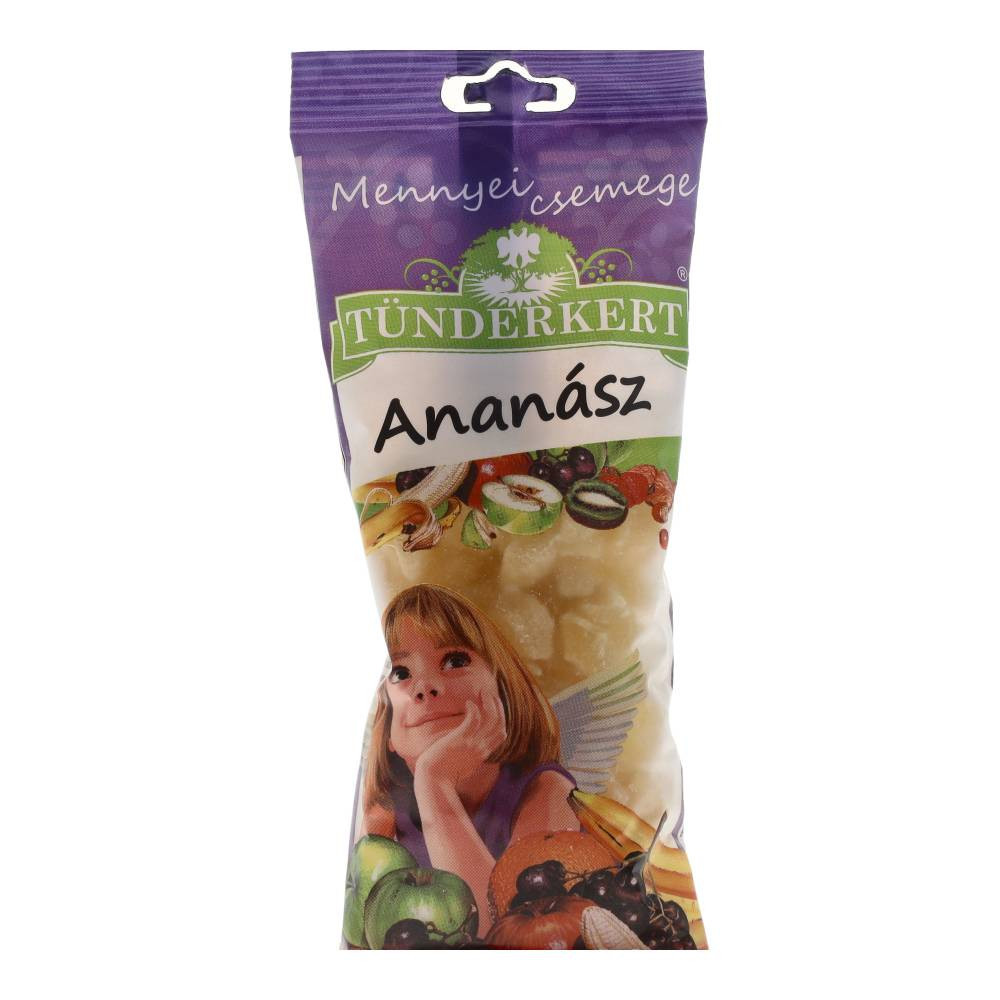 Kandyzowany ananas z ogrodu wróżek 100 g