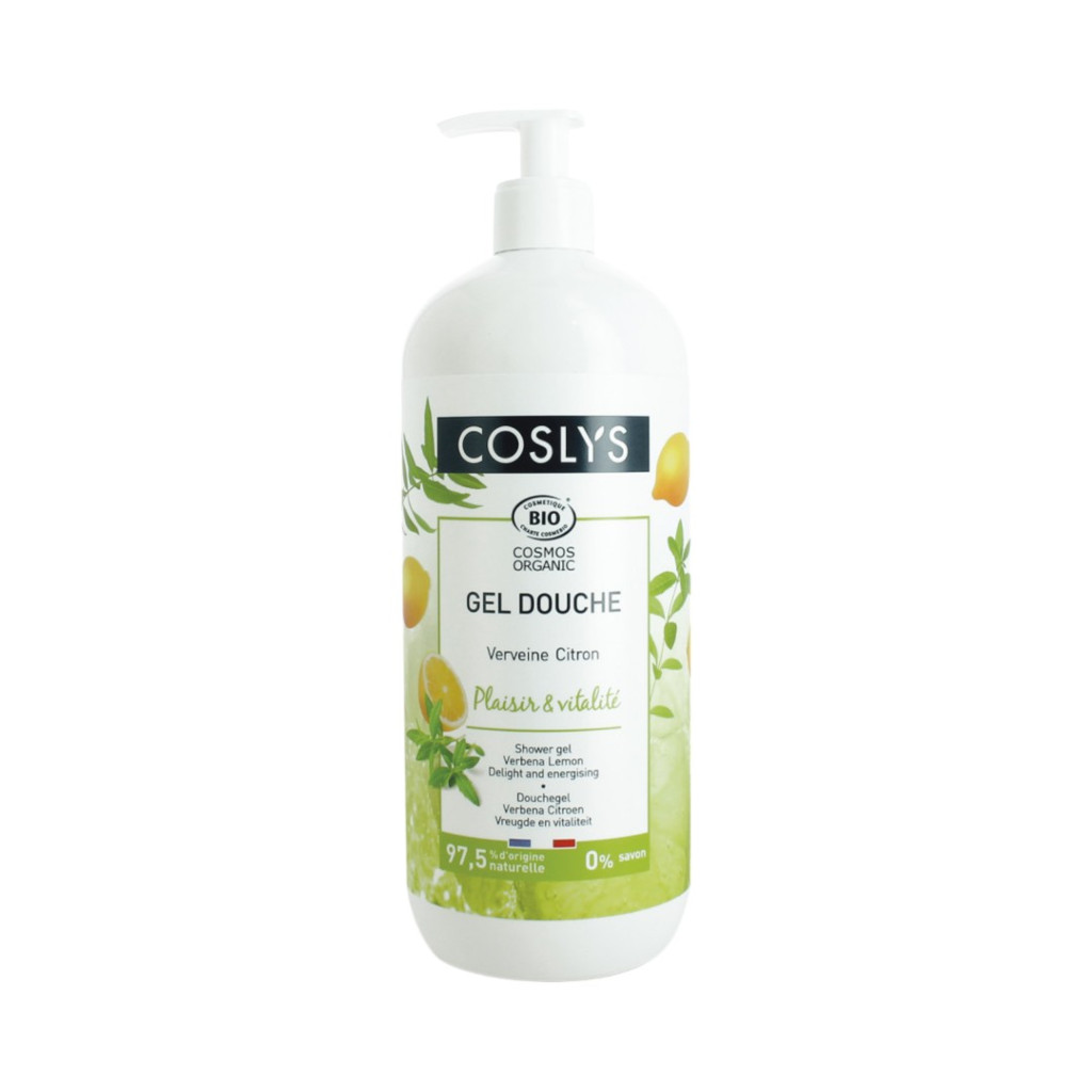 Gel de duș cu lămâie și verveină 1l Coslys