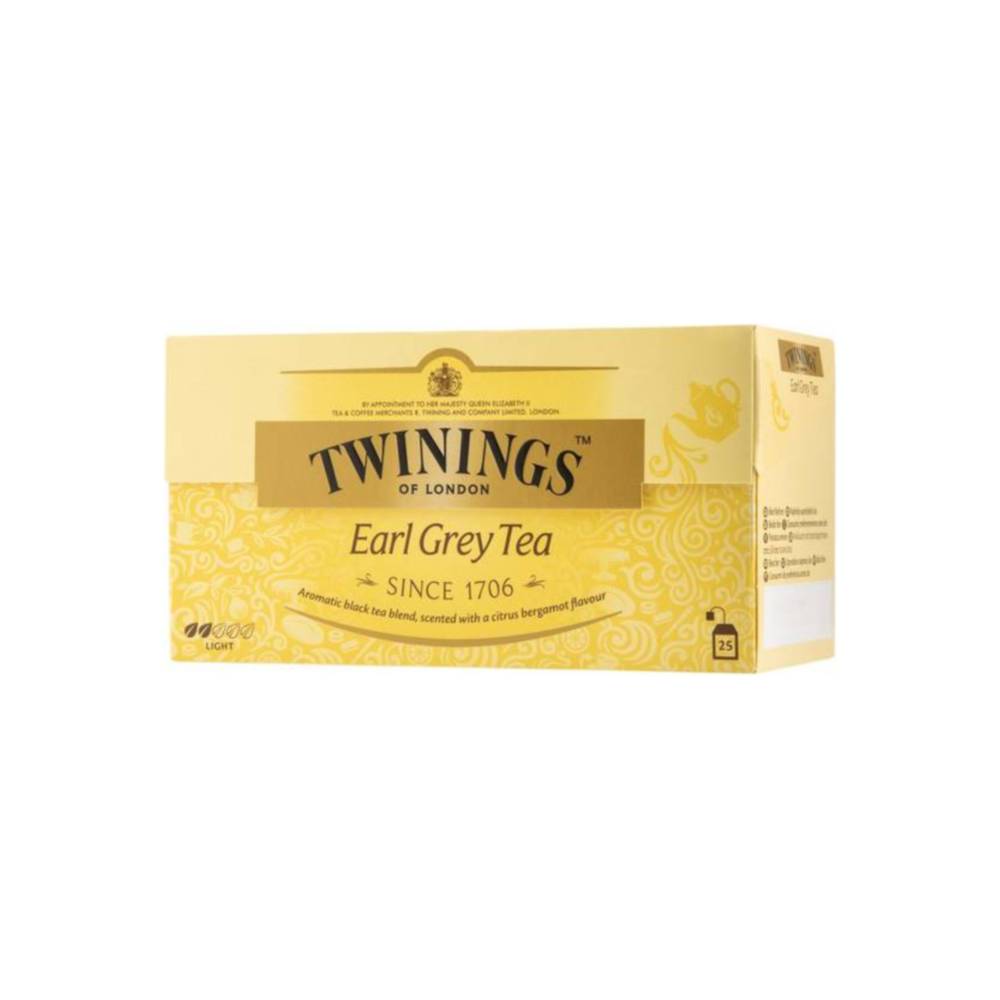 Twinings Earl Grey black tea 25x2g 50g