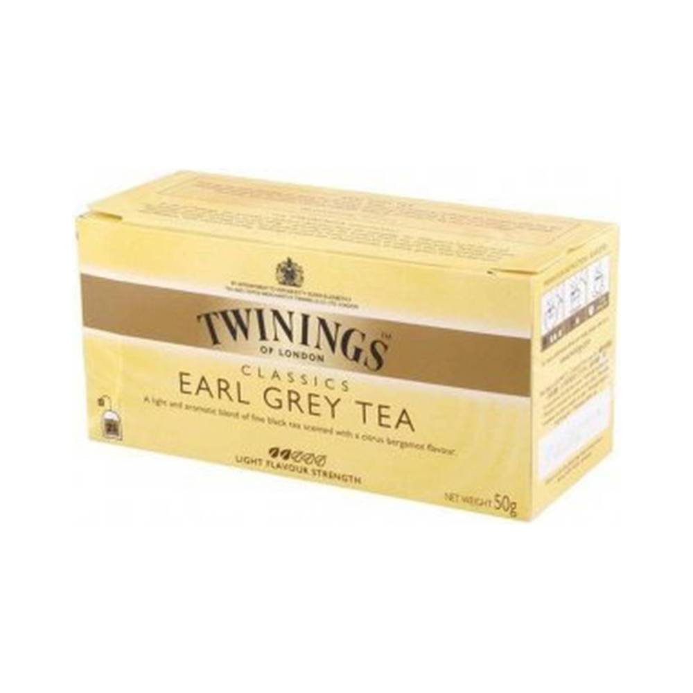 Twinings earl grey fekete tea papírdobozos 100 g