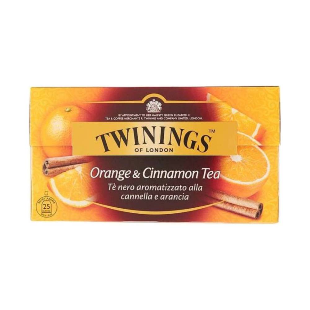 Twinings orange and cinnamon tea 25x2g 50 g