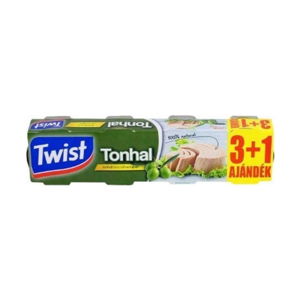 Twist tuňák v olivovém oleji 3+1 320 g