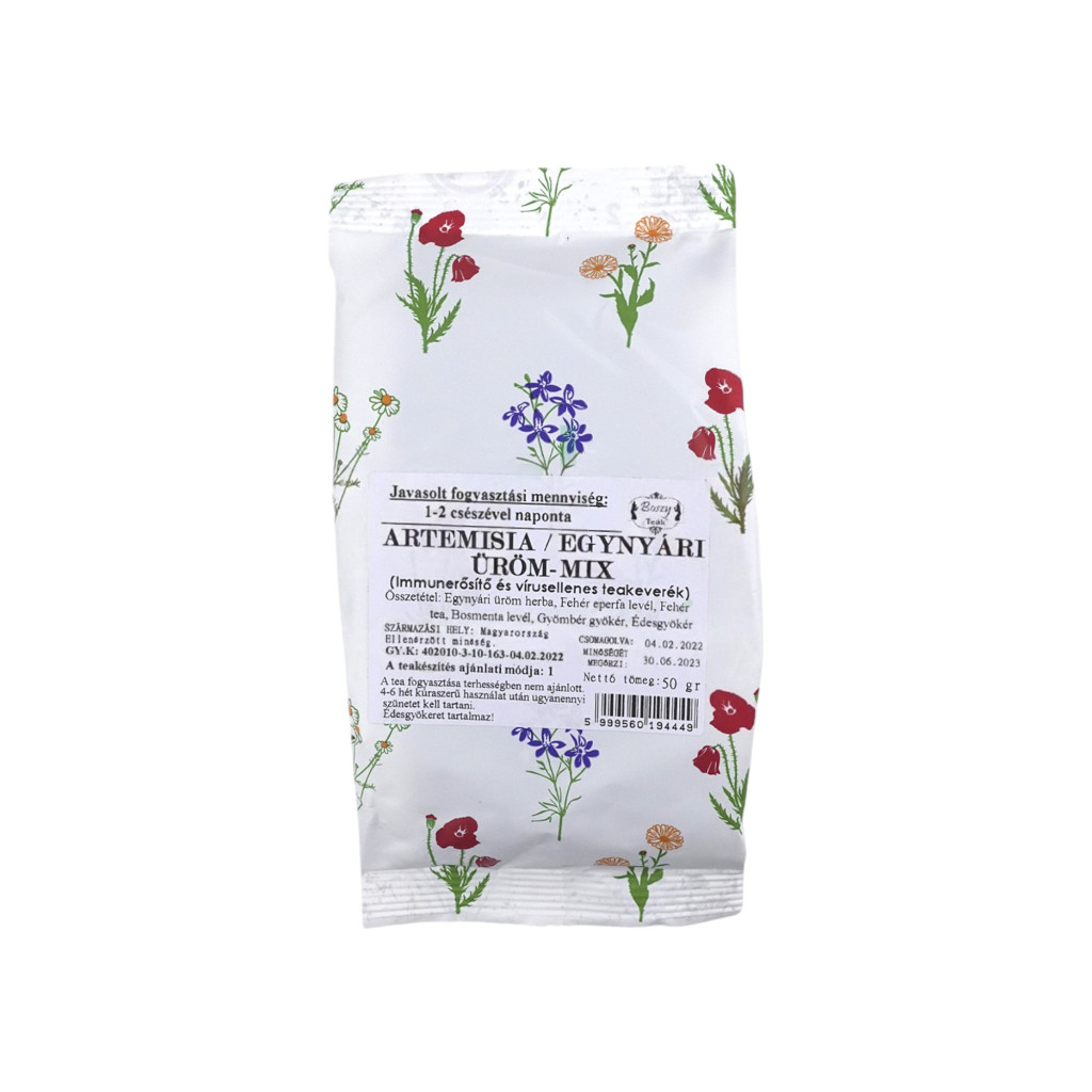 ÚJ GYÓGYFŰ "ARTEMISIA/EGYNYÁRI ÜRÖM-MIX" 50 g
