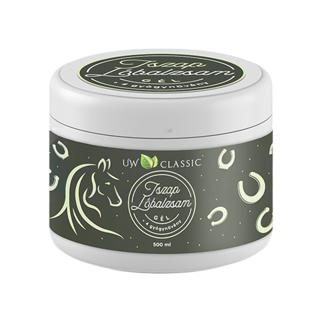 Uw classic lóbalzsam iszap kivonattal + 4 gyógynövény 500 ml