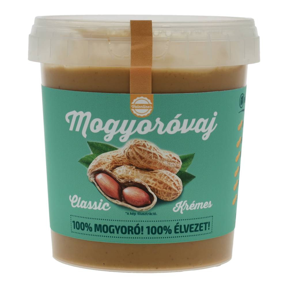 Valentines peanut butter 100% classic 800 g