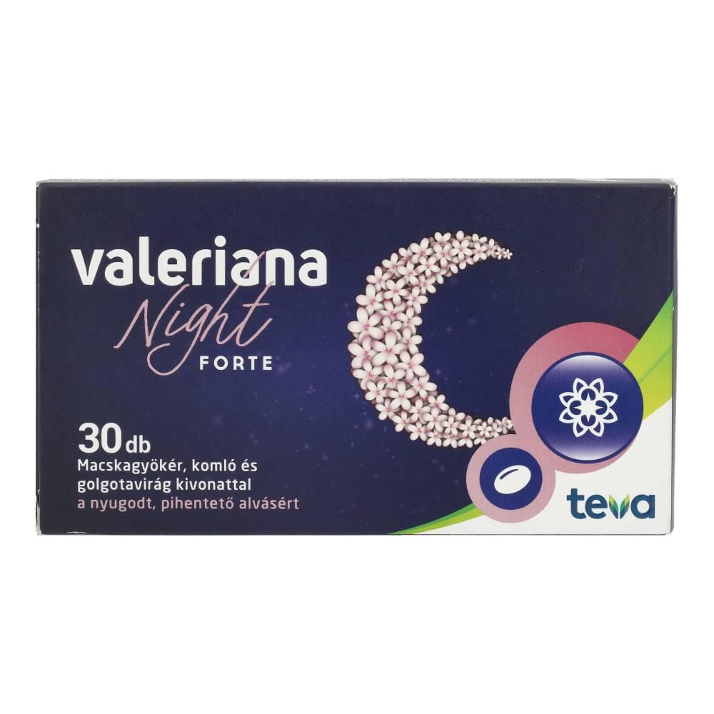 Valeriana night forte capsule 30 pcs