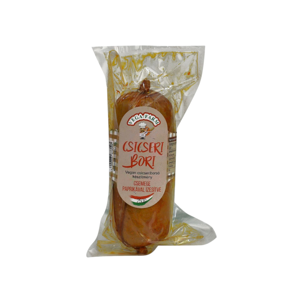 Vega Farm Kichererbsen Bori geräucherter veganer Kichererbsen-Snack mit Paprika 250 g