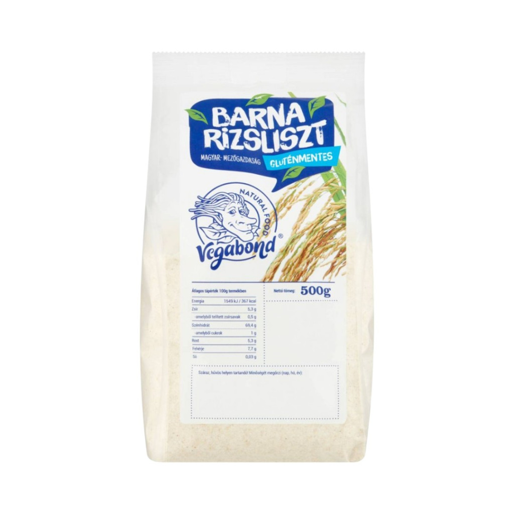 Vegabond Braunes Reismehl 500 g