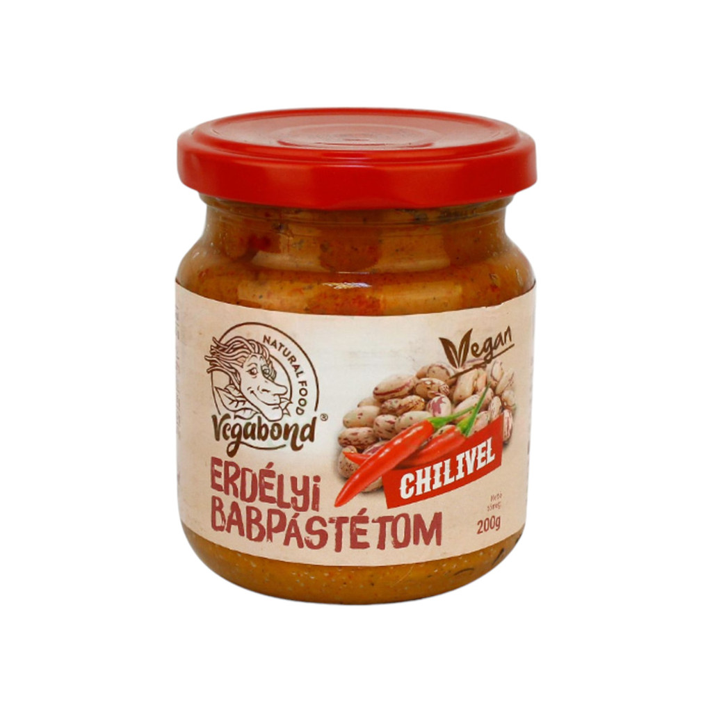 Pasta fasolowa Vegabond z Transylwanii z chili 200 g