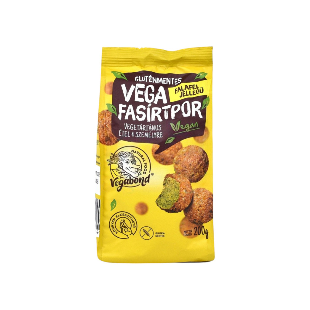 Vegabond vegane Bohnenstreifen, glutenfreies Falafel-Pulver, 200 g