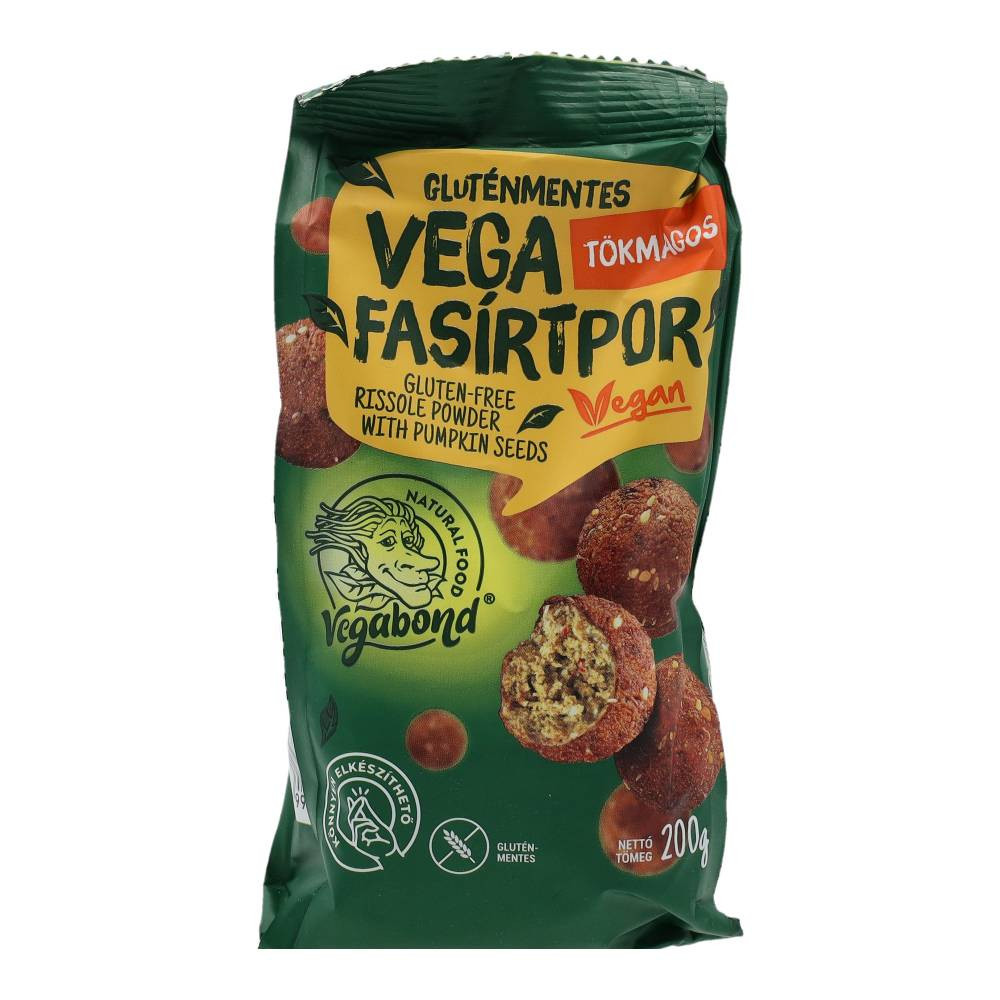 Vegabond vega fasírtpor gluténmentes tökmagos 200 g
