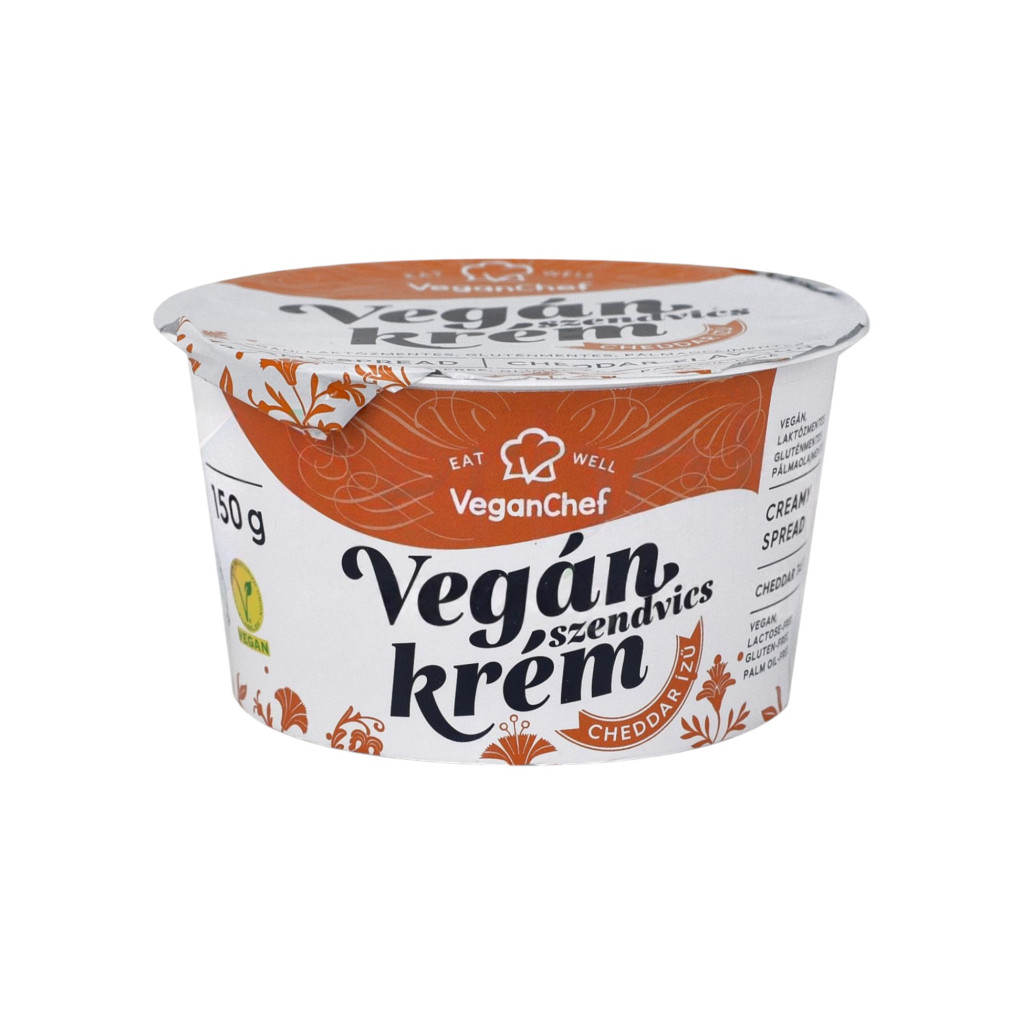 Mazatelný rostlinný krém s cheddarem 150 g